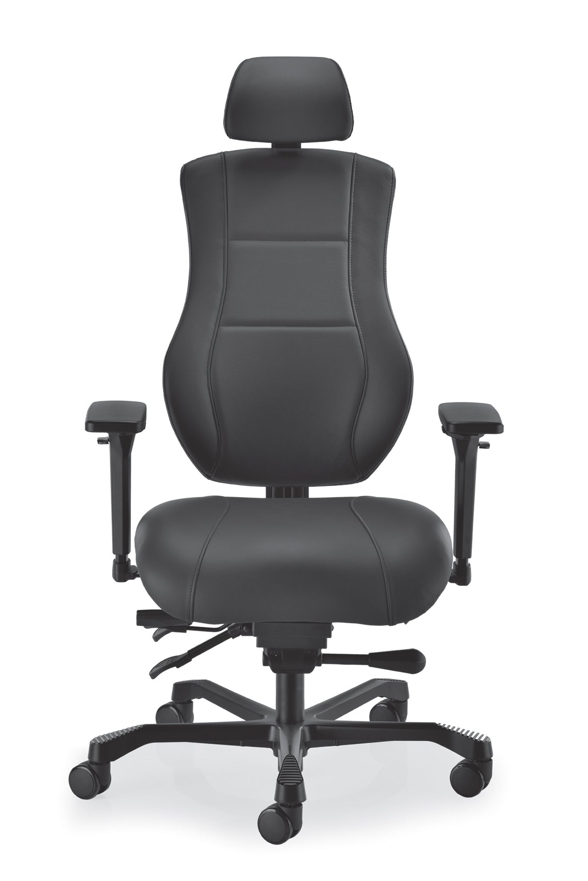 ErgoX High Back Posture Chair with Headrest & 4D Armrests - My Office Seating