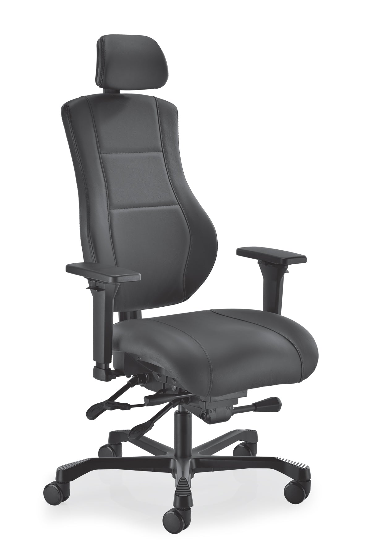 ErgoX High Back Posture Chair with Headrest & 4D Armrests - My Office Seating