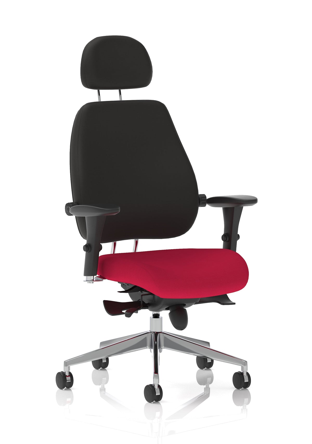 Chiro Plus Ultimate in Bergamot Cherry fabric