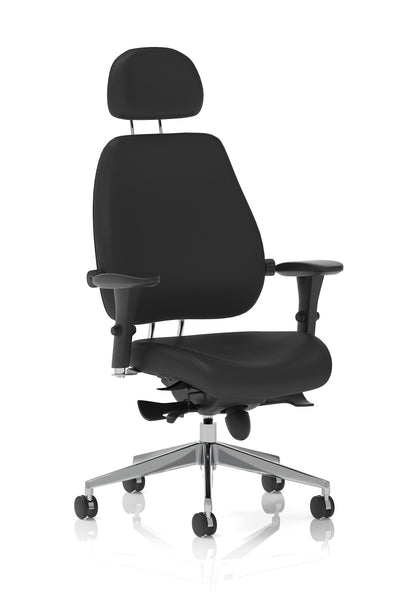 Chiro Plus Ultimate in black leather