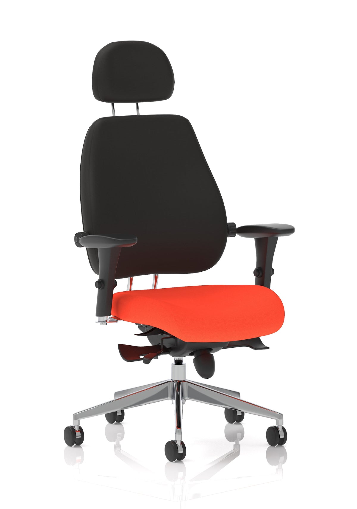 Chiro Plus Ultimate in Tabasco Orange fabric