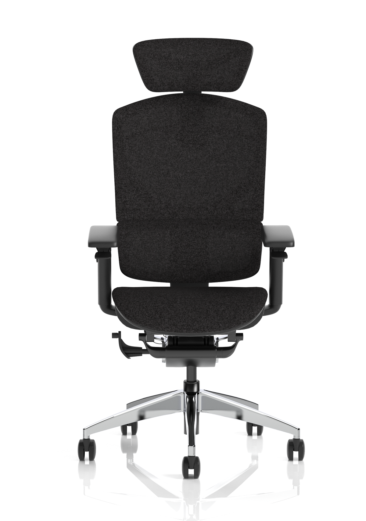 Ergo Click Plus in black fabrimesh, alternate view