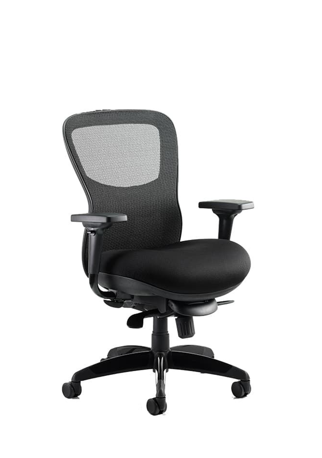 Stealth Shadow black airmesh chair without headrest