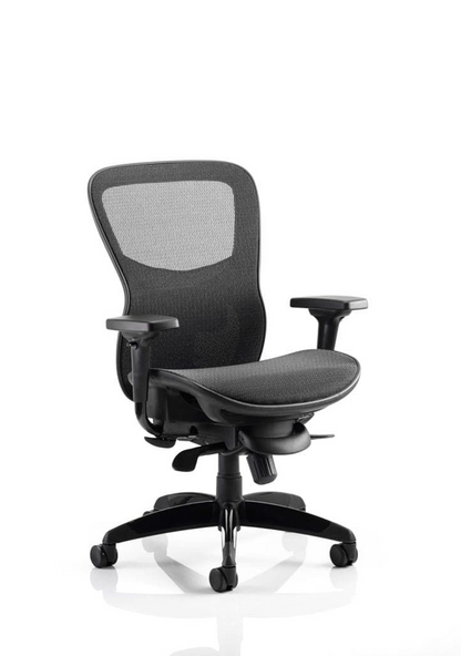 Stealth Shadow black mesh chair without headrest