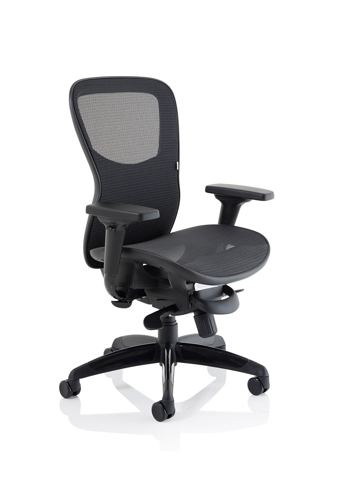 Stealth Shadow posture chair, front detail