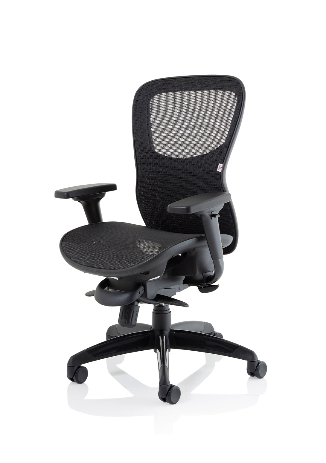 Stealth Shadow posture chair, side view