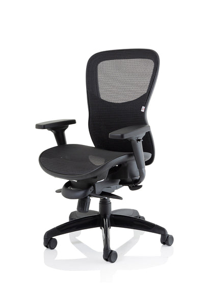 Stealth Shadow posture chair, side view