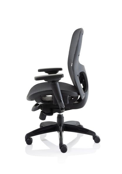 Stealth Shadow posture chair, rear view
